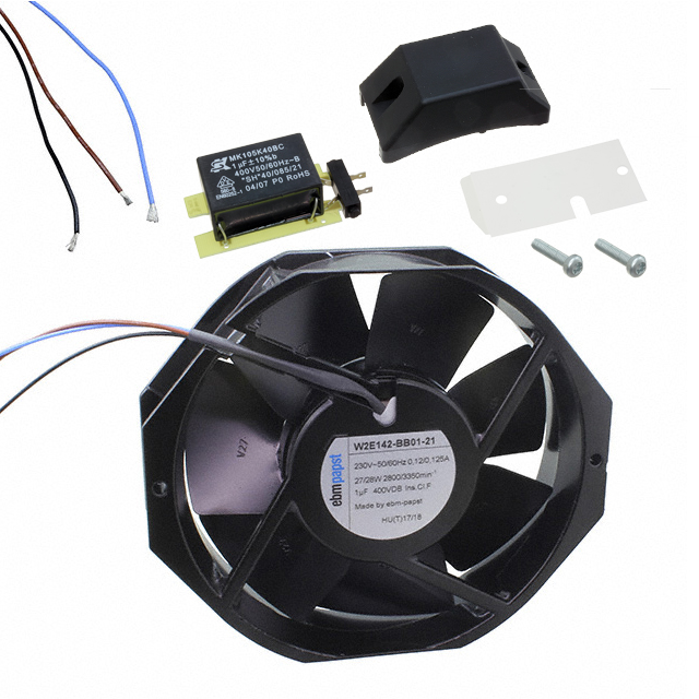 ebmpapst fan R2E225-BD40-28 AC CENTRIFUGAL AXIAL FAN